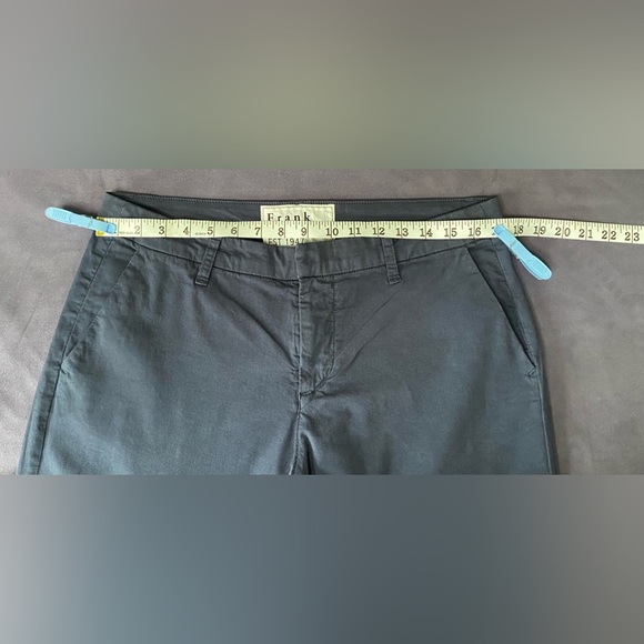 Frank & Eileen WICKLOW The Italian Performance Twill Size 10 Vintage Navy - Picture 13 of 16